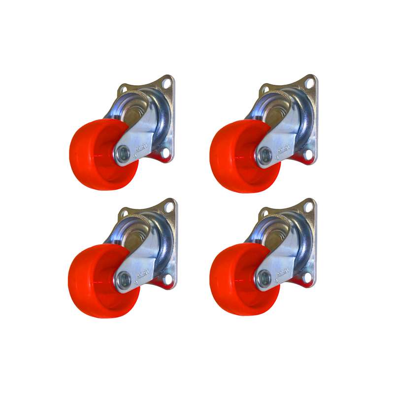 چرخ کفی دار گردان مدل LTS-30 بسته 4 عددی