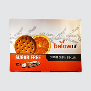 بیسکویت کرم دار پرتقالی بیلو - 768 گرم بسته 12عددی