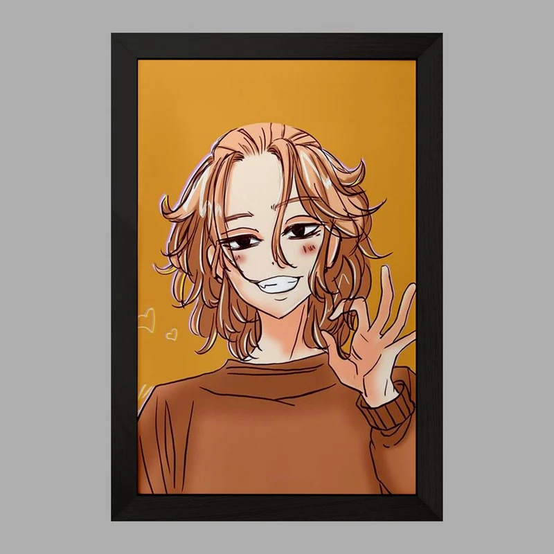 تابلو خندالو مدل مایکی انیمه توکیو ریونجرز Tokyo Revengers  کد 10583