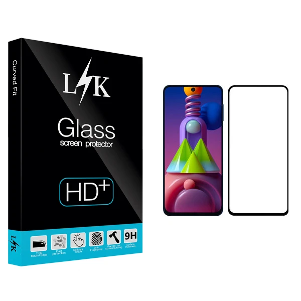محافظ صفحه نمایش ال کی مدل +LITE مناسب برای گوشی موبایل سامسونگ Galaxy M51