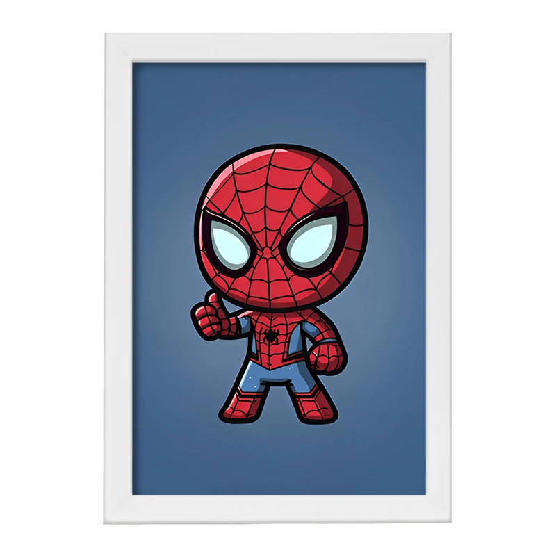 تابلو خندالو مدل مرد عنکبوتی کد F9413