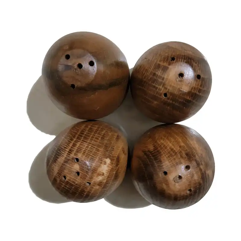 نمکدان چوبی کد SABZ04  بسته 2 عددی