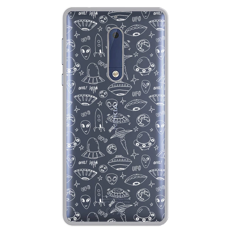 کاور مگافون طرح یوفو مدل C46-W مناسب برای گوشی موبایل نوکیا 5