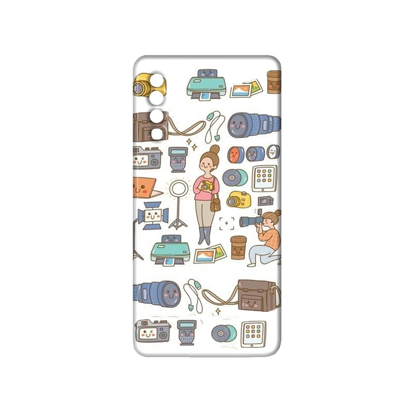 کاور مدل عکاس کد 033 مناسب برای گوشی موبایل سامسونگ Galaxy A7 2018 / A750