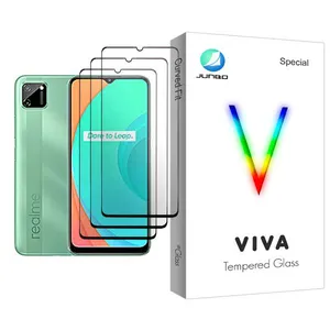 Junbo Viva Glass MIX003 Screen Protector For Realme C11 Pack Of 3