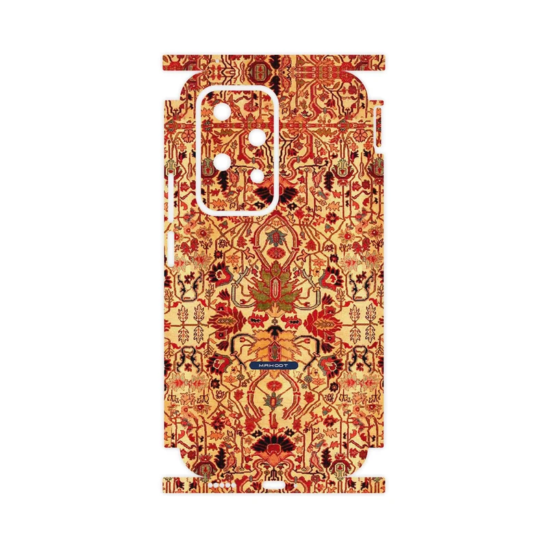 برچسب پوششی ماهوت مدل Persian_Carpet_Yellow-FullSkin مناسب برای گوشی موبایل آنر 200 Lite