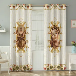 پرده نیروانا طرح مدرن  مدل مخمل کد 4535 سایز 140×280 سانتی متر