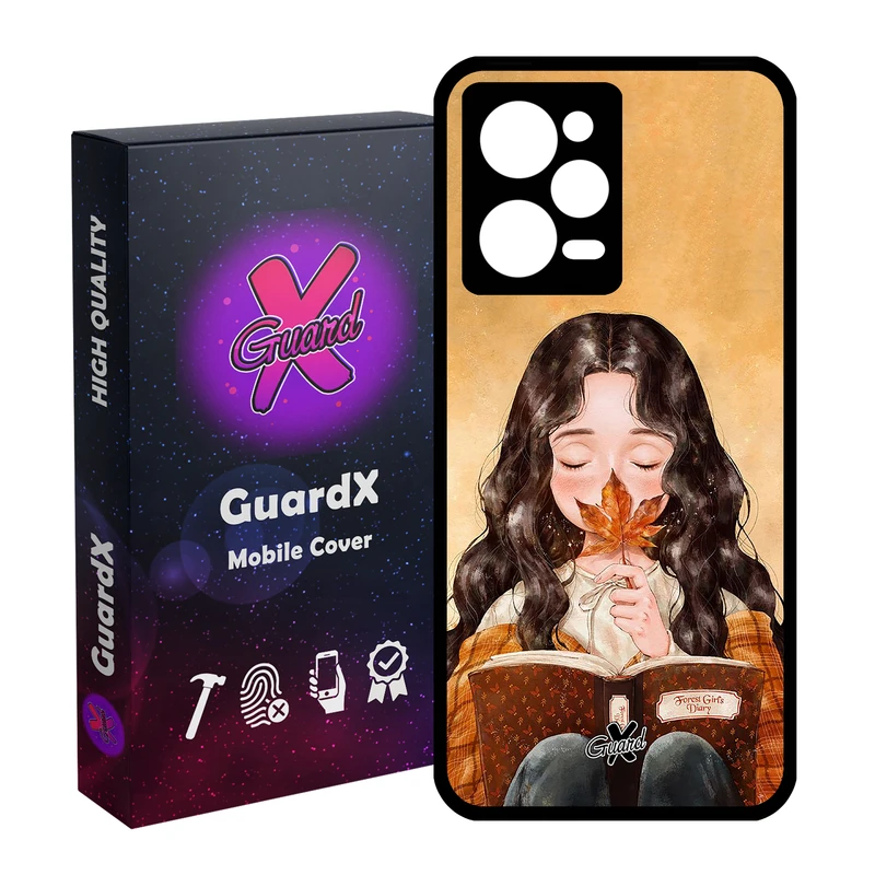 کاور گارد ایکس طرح Girl مدل Glass10223 مناسب برای گوشی موبایل شیائومی Redmi Note 12 Pro 5G/Poco X5 Pro 5G/Note 12 Pro Pro speed