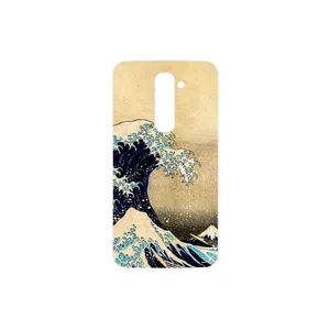 MAHOOT The Great Wave off Kanagawa of Hokusai Cover Sticker for LG G2