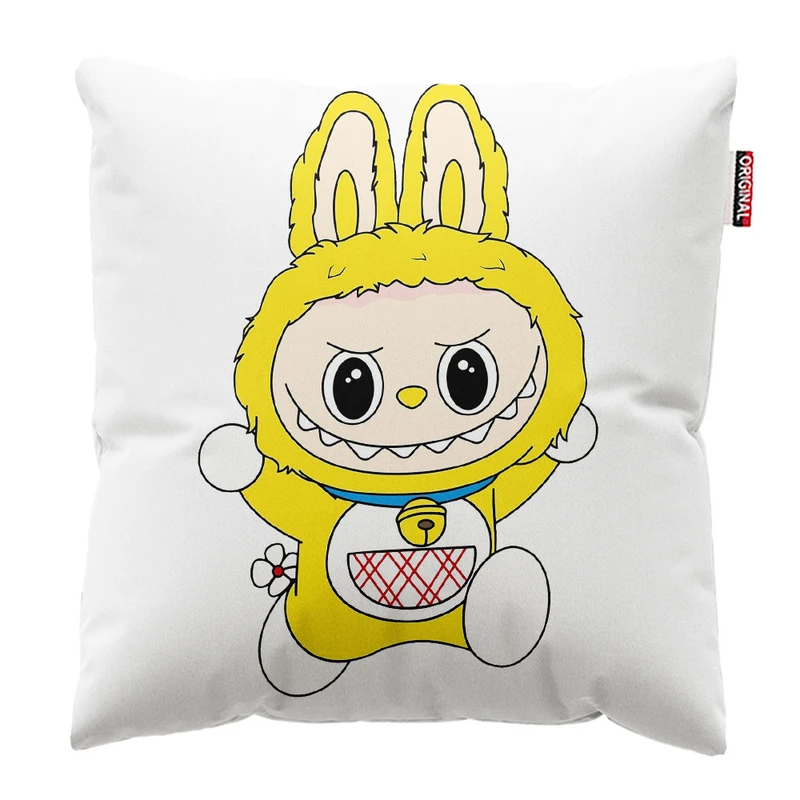 کوسن پاد آفرین طرح لبوبو کد 40 سایز 30* 30 سانتی متر