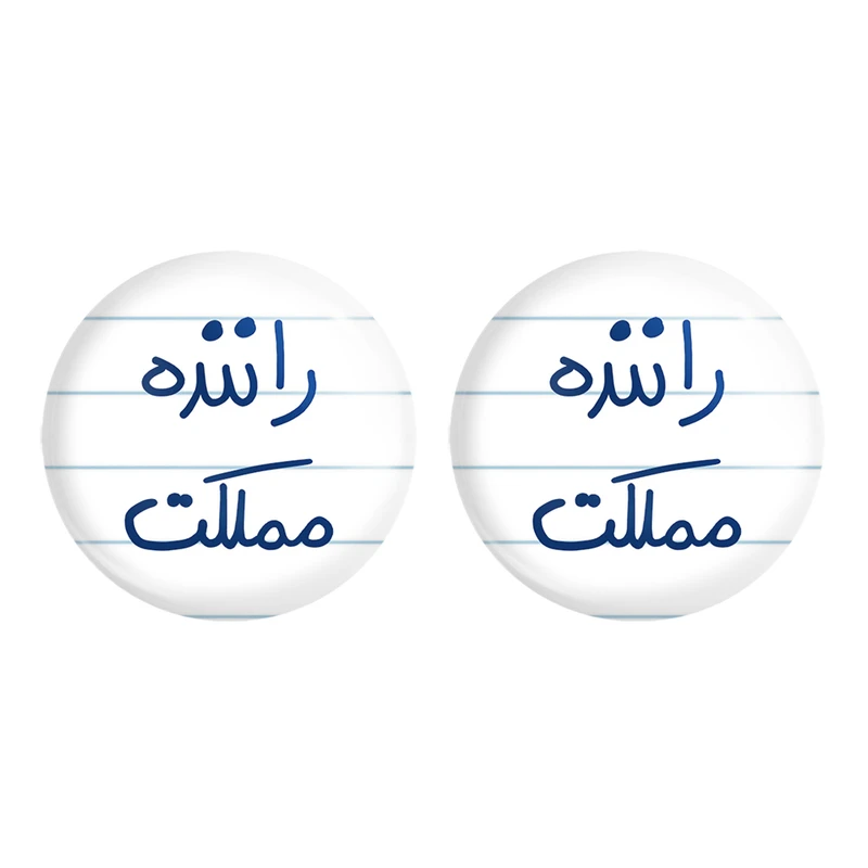 مگنت خندالو مدل راننده مملکت کد 5627 مجموعه 2 عددی