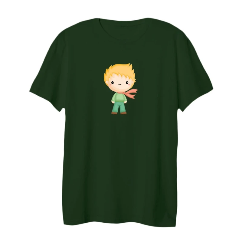 تی شرت لانگ آستین کوتاه زنانه مدل شازده کوچولو کد 2