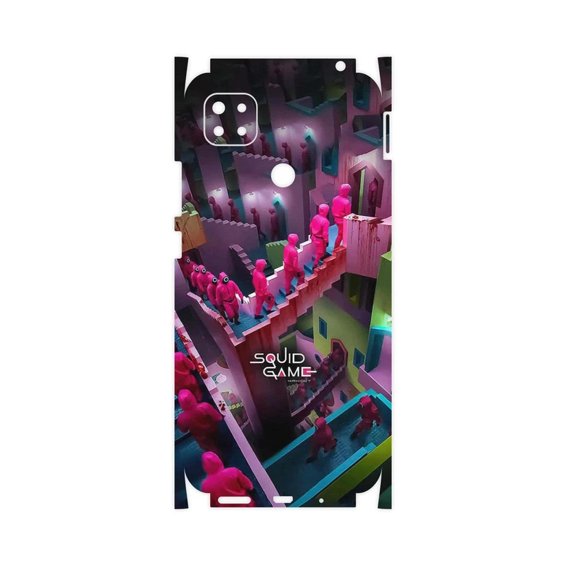برچسب پوششی ماهوت مدل Squid Game-FullSkin مناسب برای گوشی موبایل شیائومی Redmi 9 Activ