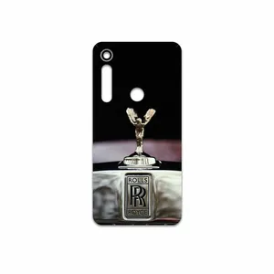 MAHOOT Rolls-Royce Motor Cover Sticker for Motorola One Macro