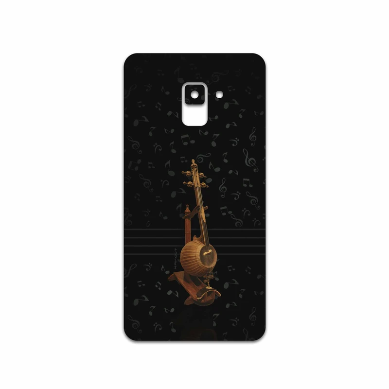 برچسب پوششی ماهوت مدل Persian Fiddle Instrument مناسب برای گوشی موبایل سامسونگ Galaxy A8 Plus 2018
