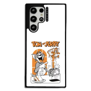 AKAM AMC-WSGS22U-TOM & JERRY9 Cover For Samsung Galaxy S22 Ultra