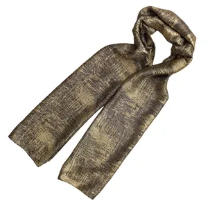 شال زنانه مدل حریر کش شاین دار