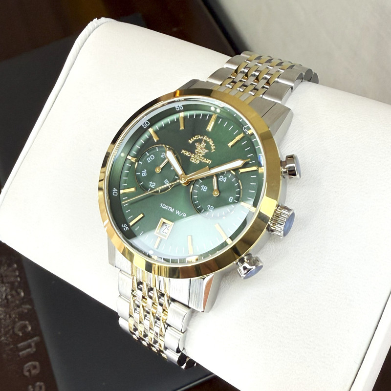 ساعت مچی عقربهای مردانه کوارتز سانتا باربارا پولو راکت کلاب مدل SB.1.10585-4