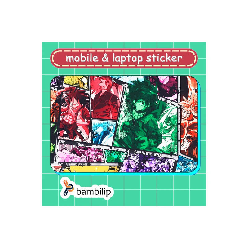 استیکر بامبیلیپ مدل کارت عابر طرح انیمه ناروتو کد 1138996