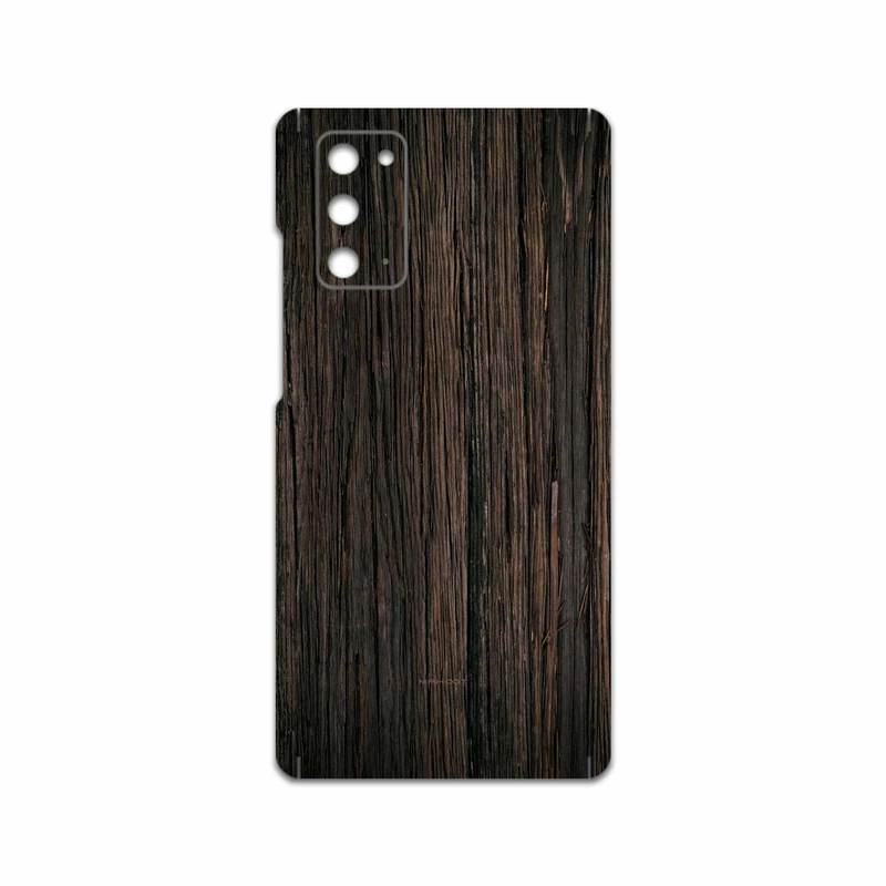 برچسب پوششی ماهوت مدل Burned Wood مناسب برای گوشی موبایل سامسونگ Galaxy Note 20