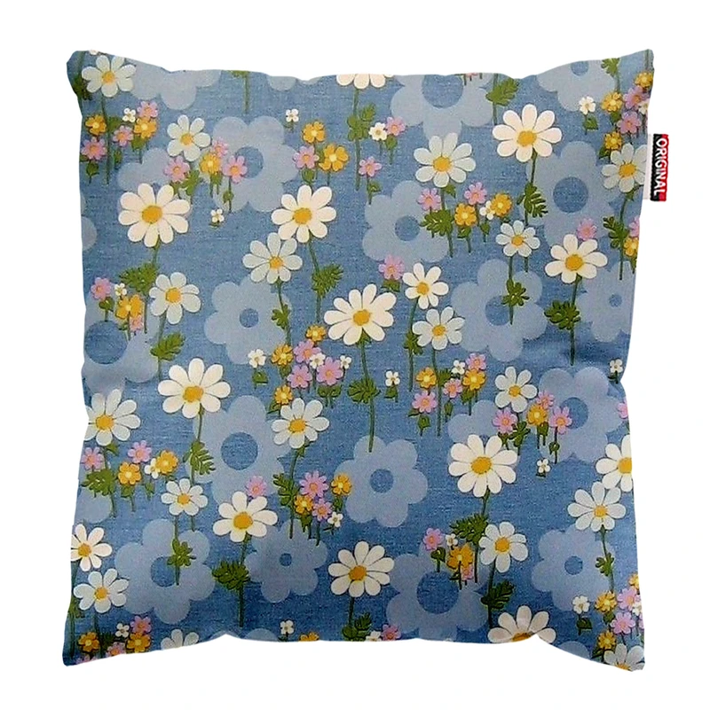 کوسن پاد آفرین طرح گل کد 3508 سایز 30*30 سانتی متر