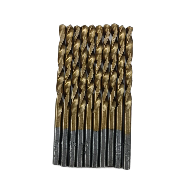 مته آهن مدل HSS سایز 4 میلی متر بسته 10 عددی