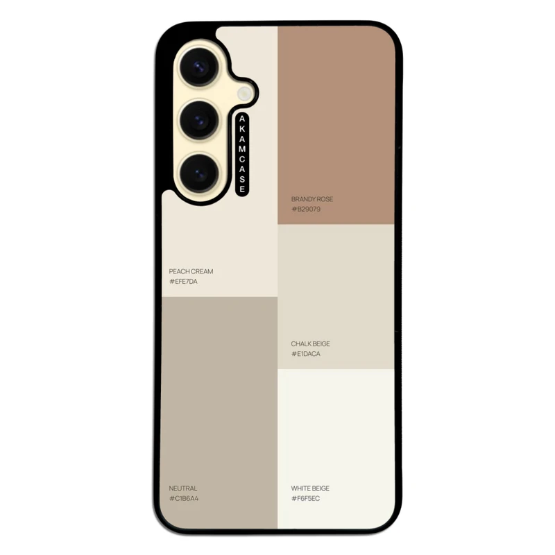 کاور آکام مدل AMC-WSGS24FE-CREAMY-17 مناسب برای گوشی موبایل سامسونگ Galaxy S24 FE