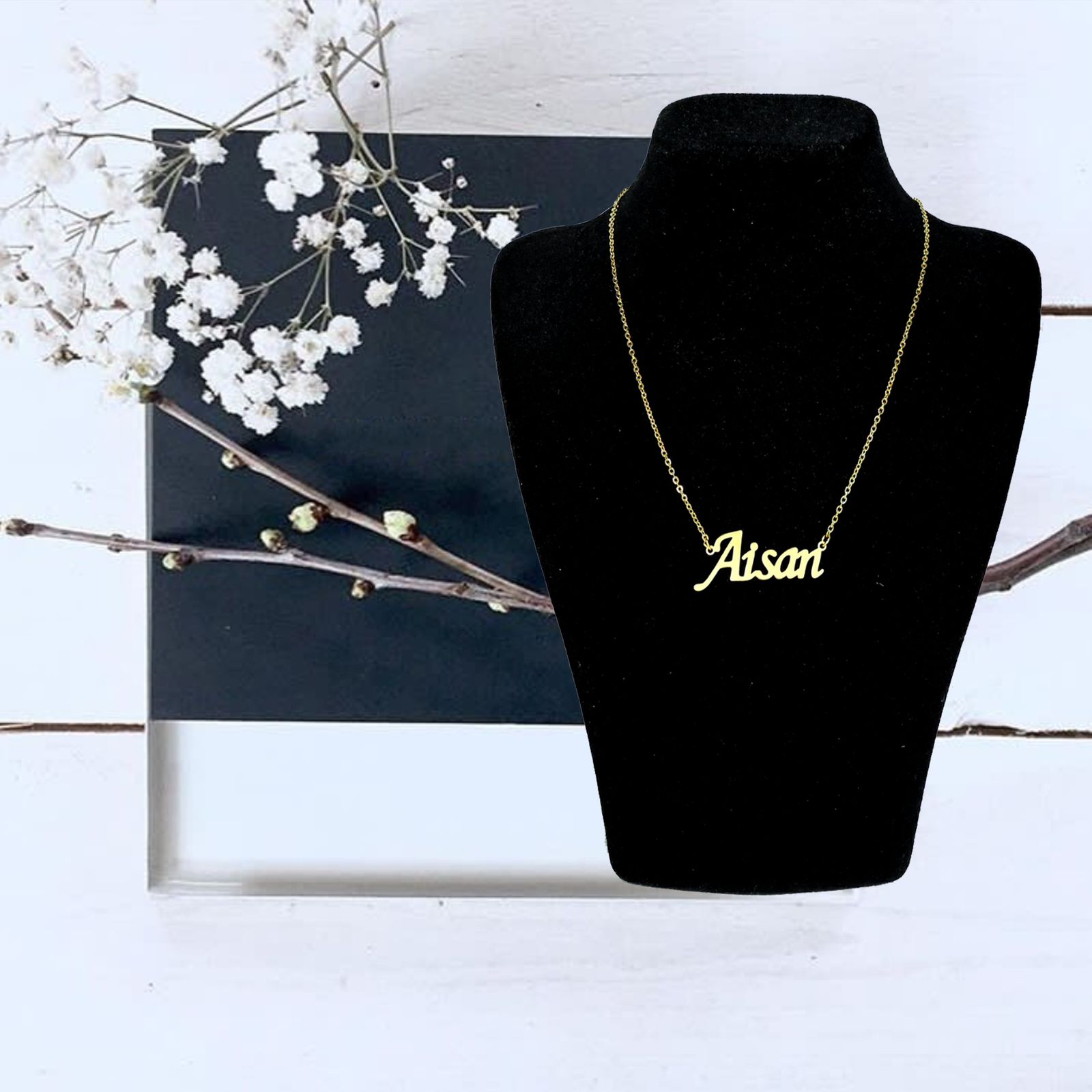 گردنبند زنانه آی جواهر مدل آیسان کد M1015 -  - 4