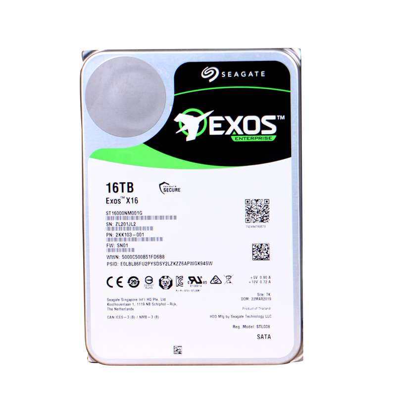 هارددیسک اینترنال سیگیت مدل ST16000NM001G Enterprise ظرفیت 16 ترابایت هارددیسک اینترنال سیگیت مدل ST16000NM001G Enterprise ظرفیت 16 ترابایت