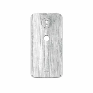 MAHOOT White Wood Cover Sticker for Motorola Moto G5S