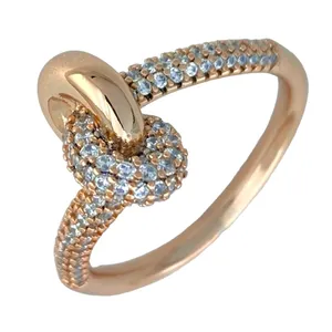 انگشتر زنانه ژوپینگ مدل گره کد R4129