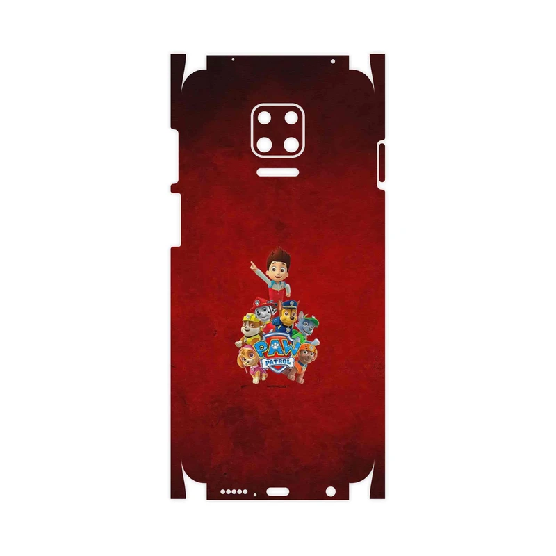 برچسب پوششی ماهوت مدل Paw Patrol-FullSkin مناسب برای گوشی موبایل شیائومی Redmi Note 9S