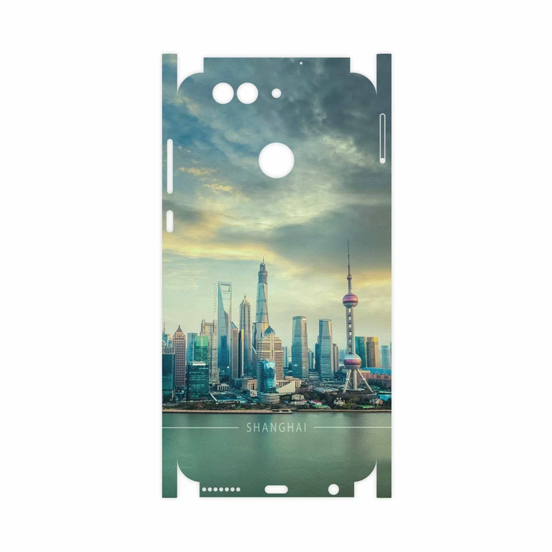 برچسب پوششی ماهوت مدل Shanghai City-FullSkin مناسب برای گوشی موبایل هوآوی Nova 2 Plus