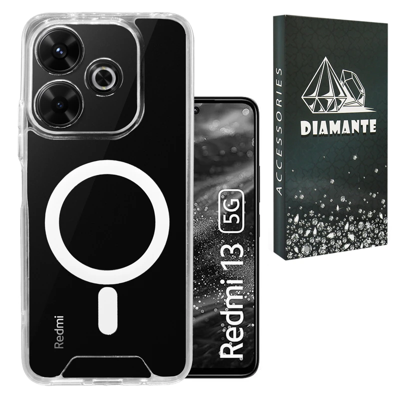 کاور دیامانته مدل Mac_safe Bk مناسب برای گوشی موبایل شیائومی Redmi13 4G
