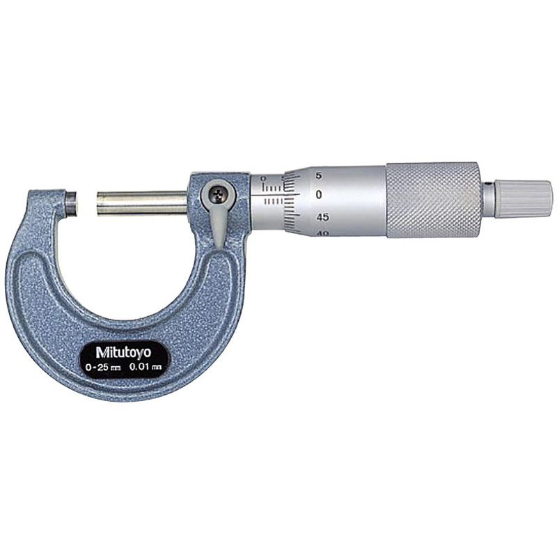 میکرومتر خارج سنج المپیا مدل MRM-25 گستره 25-0 میلی متر