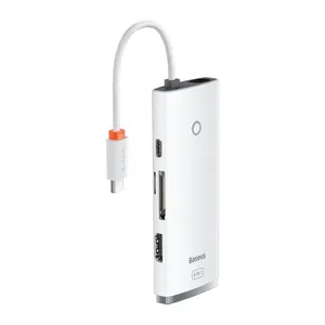 هاب 6 پورت USB-C باسئوس مدل BS-OH020