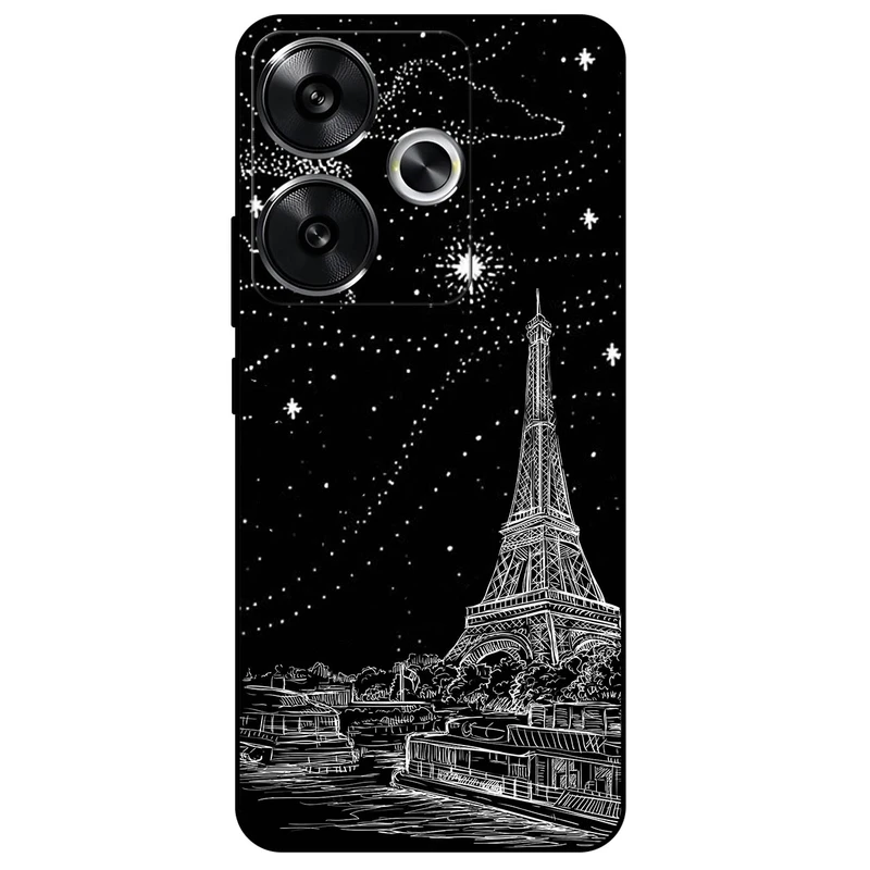 کاور مگافون طرح ایفل مدل 8107 مناسب برای گوشی موبایل شیائومی Poco F6  