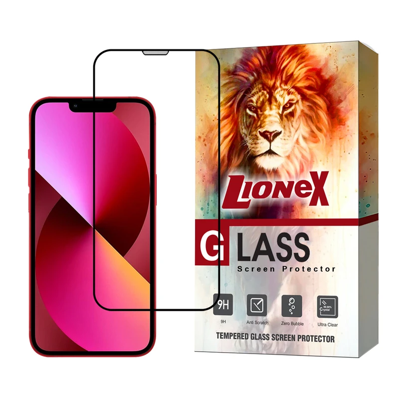 محافظ صفحه نمایش لایونکس مدل SUPERLIONEN مناسب برای گوشی موبایل اپل iPhone 13 / 13 Pro / 14