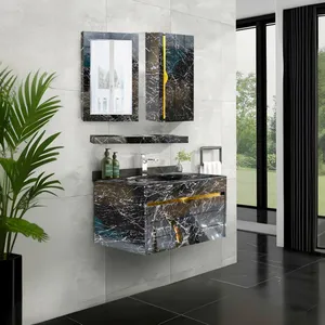 ست کابینت و روشویی سیتکا مدل    GI002/70 به همراه اینه باکس