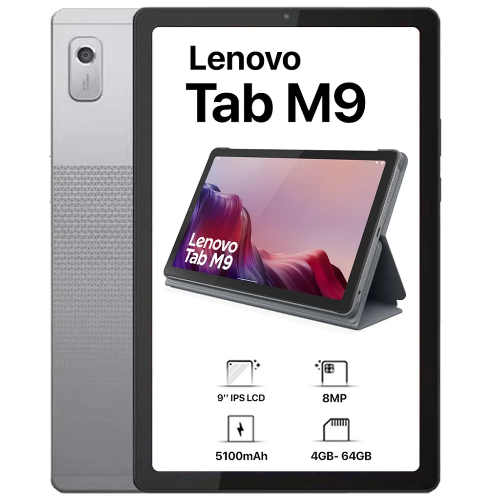 تبلت ۹ اینچی لنوو مدل Tab M9 ظرفیت 64 گیگابایت و رم 4 گیگابایت