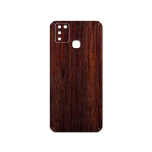 MAHOOT Red-Wood Cover Sticker for Infinix Smart 6 X657B