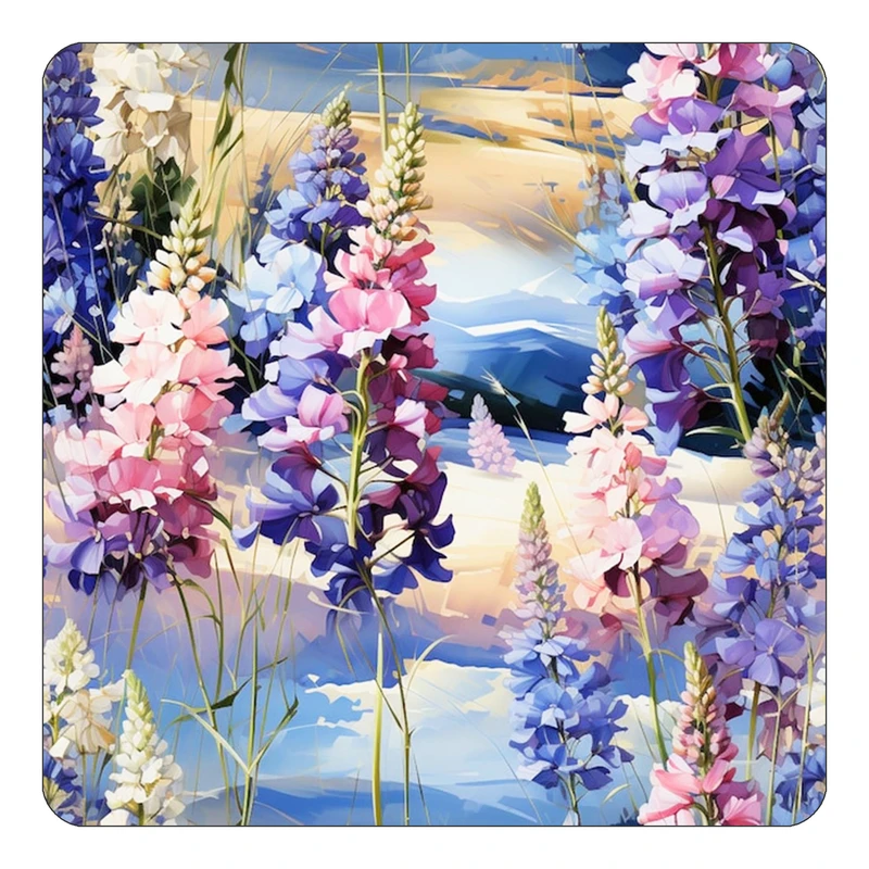 مگنت کاکتی طرح نقاشی رنگ روغن مدل mp71340