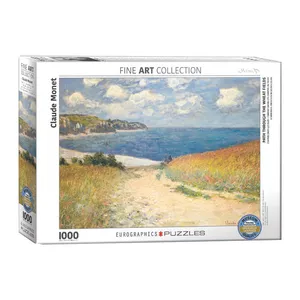 پازل 1000 تکه یوروگرافیکس پازلز مدل Path through the Wheat Fields كد 1499-6000