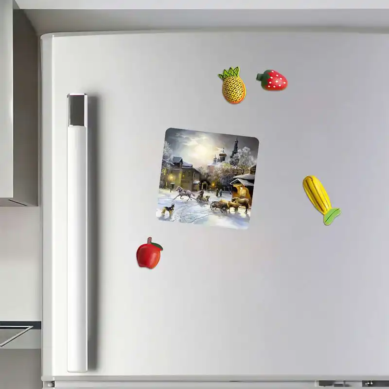 مگنت طرح نقاشی رنگ روغن مدل mg10629