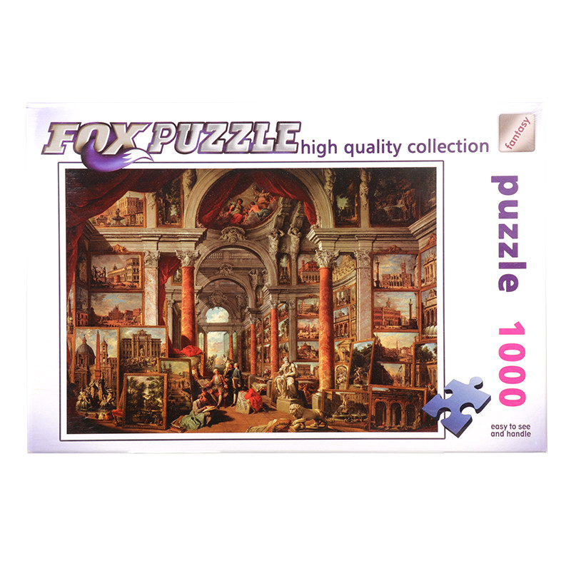 پازل 1000 تکه فاکس مدل panini views of modern rome