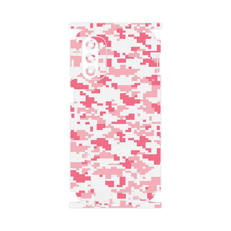 برچسب پوششی ماهوت مدل Army_Pink_Pixel-FullSkin مناسب برای گوشی موبایل موتورولا Moto G52
