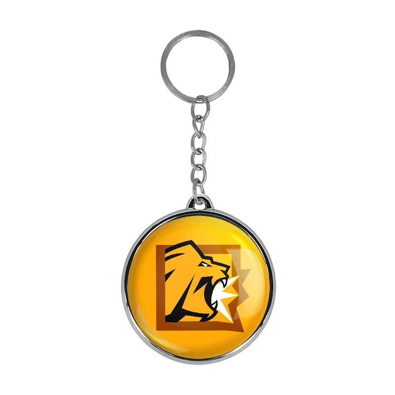 جاکلیدی خندالو طرح  lion بازی رینبو سیکس سیج  مدل دوطرفه کد 3032030321