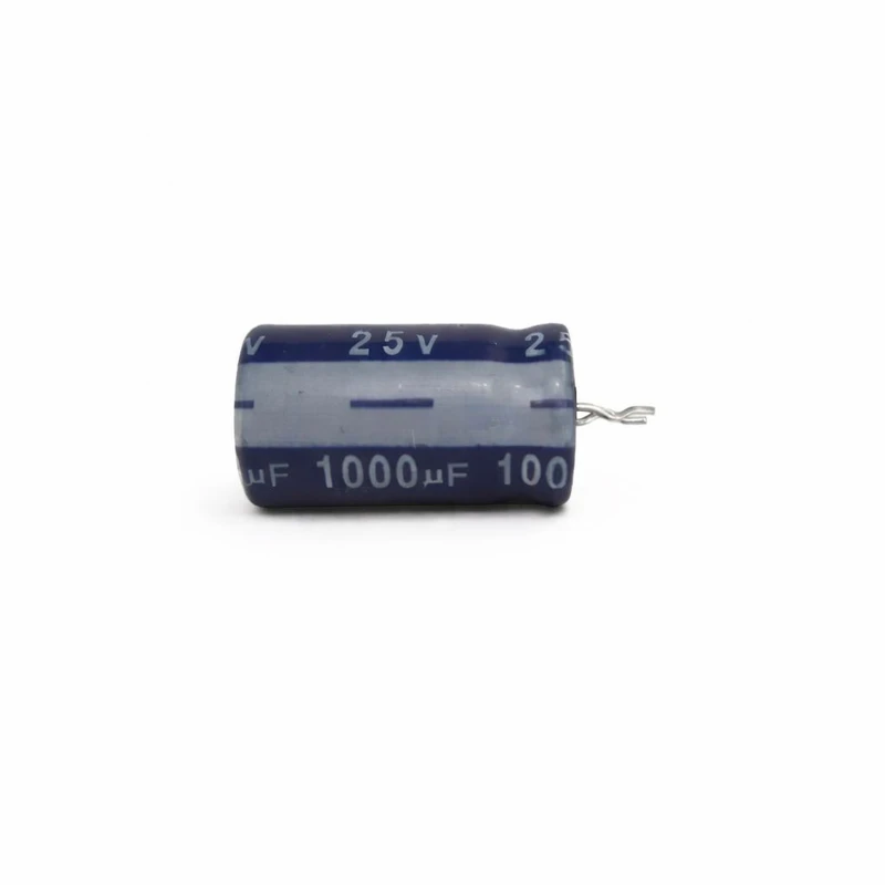 خازن 25 ولت 1000 میکروفاراد مدل CD110 کد c19 بسته 10 عددی