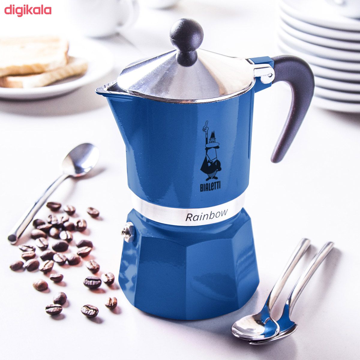 قهوه ساز بیالتی مدل رینبو 3Cups کد 5242 main 1 3