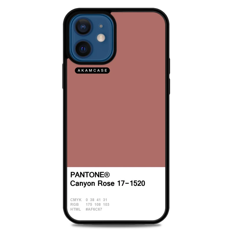 کاور آکام مدل AMC-WA12M-PANTONE-17 مناسب برای گوشی موبایل اپل iPhone 12 Mini